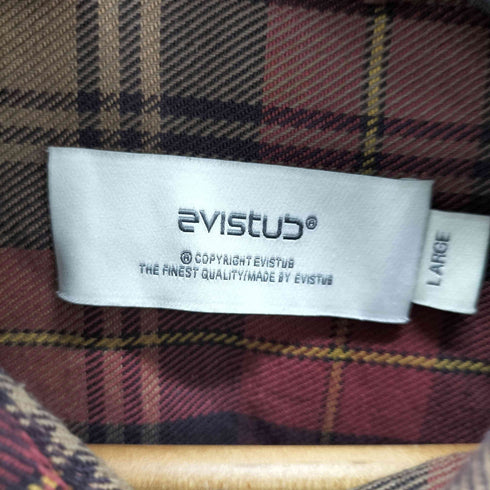 evistub レトロチェックシャツ メンズ JPN:L