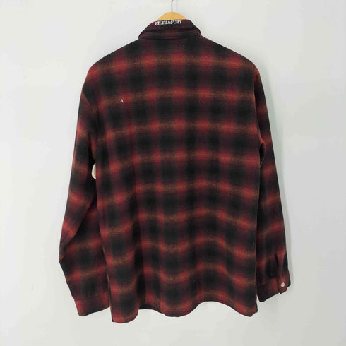 realthing オンブレチェック ネルシャツ メンズ JPN:L