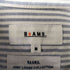 ビームス BEAMS JUST LOOSE COLLECTION ロゴ 刺繍 ボタンダウン ストライプ S/S シャツ メンズ JPN:M