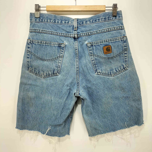 カーハート Carhartt 00S 06年製 Relaxed Fit ジップフライ カットオフ デニム ショート パンツ ショーツ メンズ 30×32