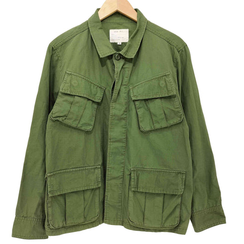 ドゥニーム Denime リップストップ ミリタリー ジャケット メンズ JPN:M