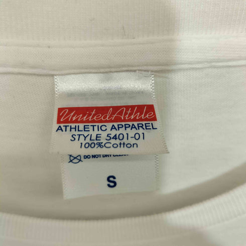 ユナイテッドアスレ UNITED ATHLE バンドプリント S/S クルーネック Tシャツ メンズ import:S