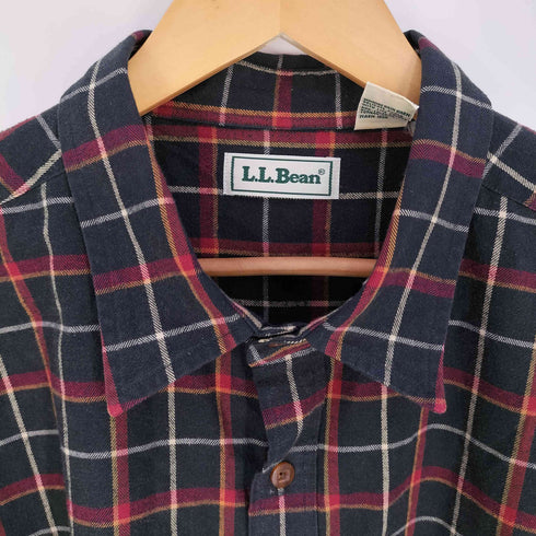 エルエルビーン L.L.Bean 70-80s マルチカラー オーバーサイズ チェックシャツ メンズ import:XXL