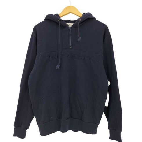 トラサルディ TRUSSARDI イタリア製 ハーフジップ パーカー メンズ import:M