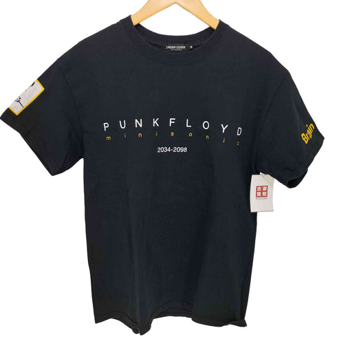 アンダーカバー UNDERCOVER 17SS UNDERCOVER RECORDS PUNKFLOYD 架空バンド PUNKFLOYD 両面プリント S/S クルーネック Tシャツ メンズ JPN:M
