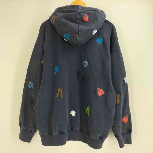 ギャップ Gap ロゴアーチロゴパーカー 刺繍 ブランドロゴ プルオーパー フーディ メンズ import:L