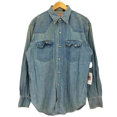 リーバイス Levis 香港製 ウエスタン デニムシャツ メンズ import:L