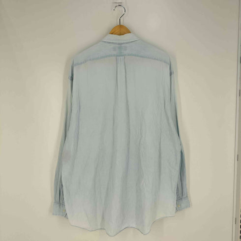 ラルフローレン RALPH LAUREN BIG SHIRT ポニー刺繍 ポケット ボタンダウンシャツ メンズ import:XL
