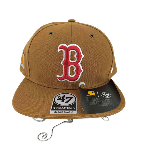 カーハート Carhartt BOSTON RED SOX CAPTAIN SNAPBACK CAP メンズ