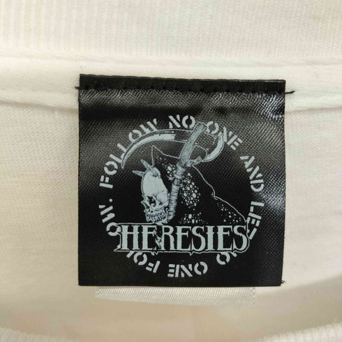 HERESIES バンドプリント L/S クルーネック Tシャツ メンズ import:M