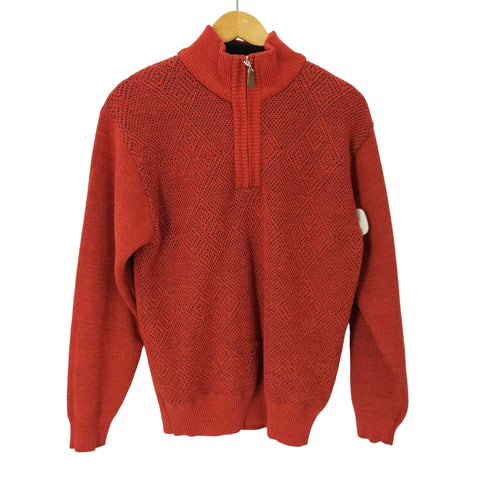 bon giovane ハイネックハーフジップニット メンズ import:M