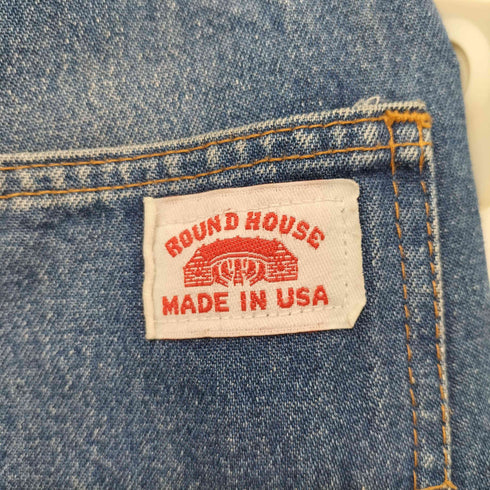ラウンドハウス ROUND HOUSE USA製 ジップフライ デニム ペインター パンツ メンズ 32×32