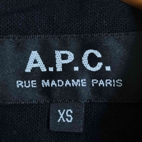 アーペーセー A.P.C. ハーフボタン プルオーバー バンドカラー シャツブラウス レディース import:XS