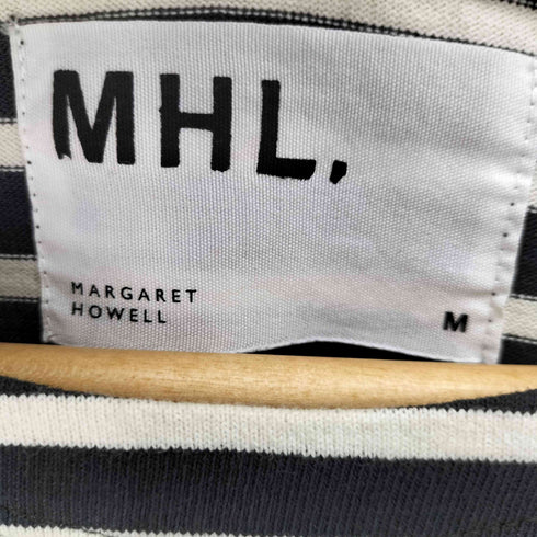 エムエイチエル MHL. L/Sボーダーバスクシャツ メンズ JPN:M