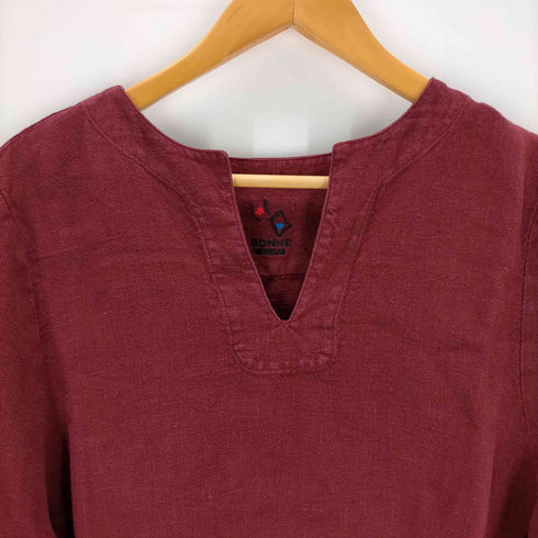 bonne amsterdam linen bonne shirt メンズ JPN:S