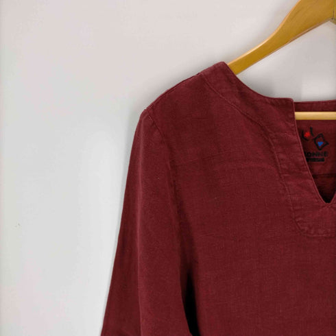 bonne amsterdam linen bonne shirt メンズ JPN:S