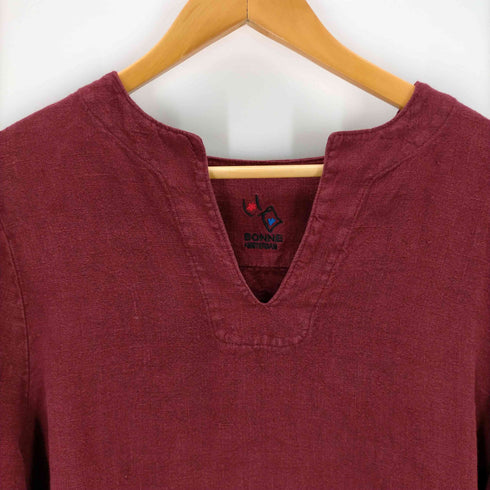 bonne amsterdam linen bonne shirt メンズ JPN:S