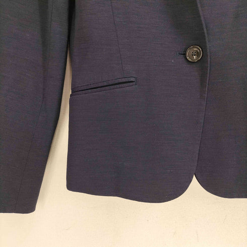 グリーンレーベルリラクシング GREEN LABEL RELAXING ストレッチ ノーカラージャケット レディース JPN:38