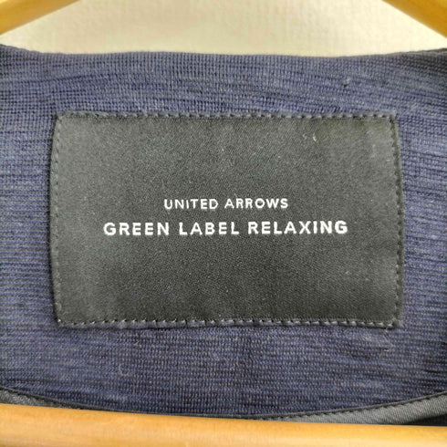 グリーンレーベルリラクシング GREEN LABEL RELAXING ストレッチ ノーカラージャケット レディース JPN:38