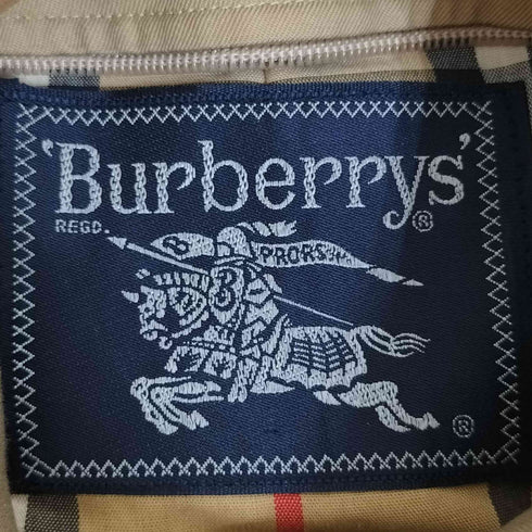 バーバリーズ BURBERRYS 裏地ノバチェック ベルテッド ステンカラーコート メンズ