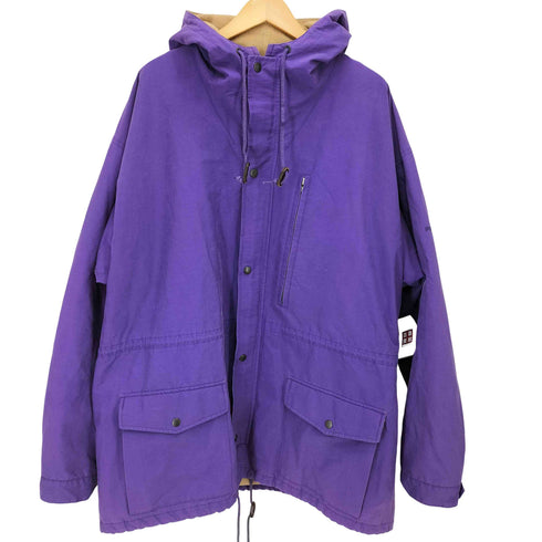 ポロスポーツラルフローレン POLO SPORT RALPH LAUREN 90S 裏地フリース ジップアップ フーデッド モッズコート メンズ import:XL