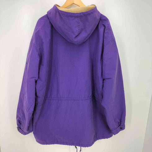 ポロスポーツラルフローレン POLO SPORT RALPH LAUREN 90S 裏地フリース ジップアップ フーデッド モッズコート メンズ import:XL