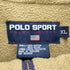 ポロスポーツラルフローレン POLO SPORT RALPH LAUREN 90S 裏地フリース ジップアップ フーデッド モッズコート メンズ import:XL