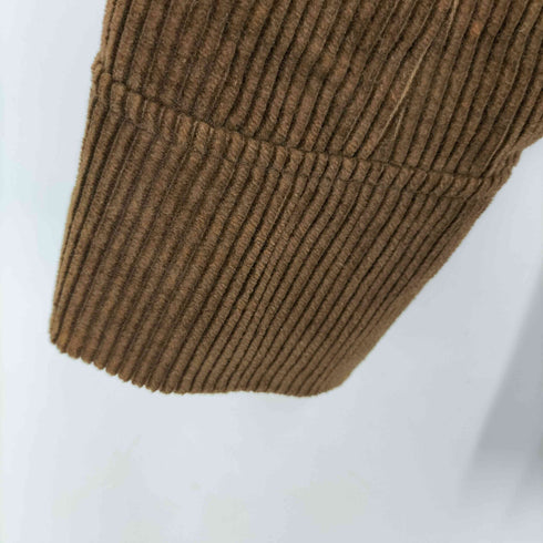 ラルフローレン RALPH LAUREN RALPH RALPH LAUREN 太畝 コーデュロイ マオカラー エポレット ミリタリーフィールド シャツ ジャケット ユニセックス レディース 11