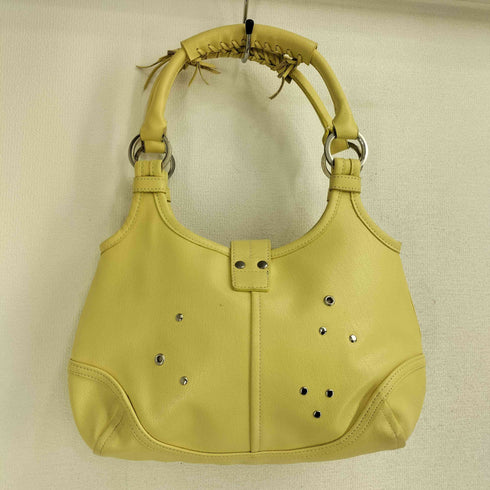 ロペ ROPE Y2K スタッズ ベルデッド レザーワンショルダーバック レディース