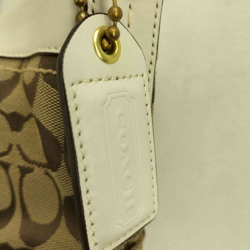 コーチ COACH シグネチャーロゴ モノグラム 2WAY ワンショルダースクエアバック レディース