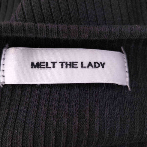 メルトザレディ Melt the lady コントラストレイヤードミニワンピース レディース JPN:S