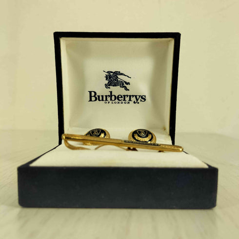 バーバリーズ BURBERRYS カフスボタン タイピンセット メンズ