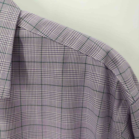 ローレンラルフローレン LAUREN RALPH LAUREN CLASSIC FIT NON IRON ワンポケットL/Sグランチェックシャツ メンズ 17 1/2