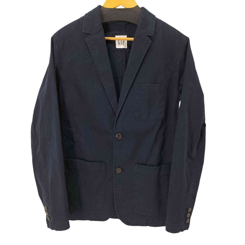 ギャップ Gap V-BLAZER VINTAGE NAVY 2Bテーラードジャケット 紺ブレ メンズ JPN:M