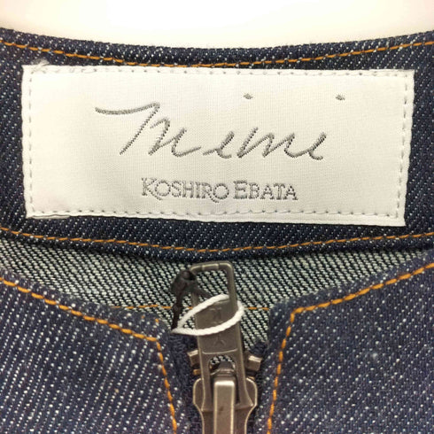 mimi by KOSHIRO EBATA ノーカラー デニムジャケット レディース JPN:S