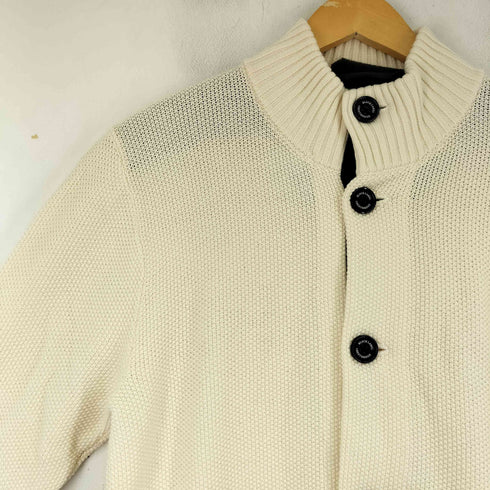 ブラックレーベルクレストブリッジ BLACK LABEL CRESTBRIDGE ウール混コットンカーディガン メンズ JPN:L