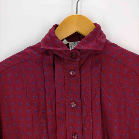 j.g. hook USA製 ペイズリーレーヨンシャツ レディース US:4