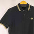 フレッドペリー FRED PERRY ワンポイント刺繍 S/S ポロシャツ メンズ UK:38