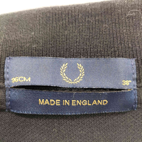 フレッドペリー FRED PERRY ワンポイント刺繍 S/S ポロシャツ メンズ UK:38