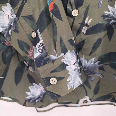 テッドベーカー TED BAKER 花柄 L/S シャツ メンズ JPN:3