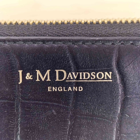 ジェイアンドエムデヴィッドソン J&M Davidson クロコ型押し長財布 メンズ ONE SIZE