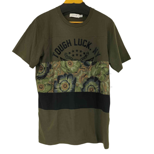 コーチ COACH フロントプリント S/S Tシャツ メンズ import:M