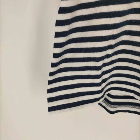 ジュンヤワタナベコムデギャルソン JUNYA WATANABE COMME des GARCONS AD2018 オープンバッグ ボーダーカットソー レディース JPN:S