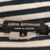 ジュンヤワタナベコムデギャルソン JUNYA WATANABE COMME des GARCONS AD2018 オープンバッグ ボーダーカットソー レディース JPN:S
