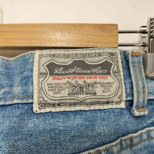 リーバイス Levis 英国製 ユーロ 551 ボタン裏311刻印 ボタンフライ デニム パンツ レディース W28 L34