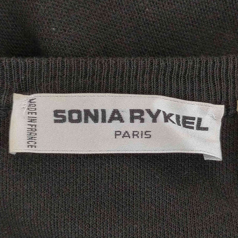 ソニアリキエル SONIA RYKIEL フランス製 ラインストーン ニットワンピース レディース