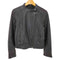 ギャップ Gap 裏地キルティング 羊革 シープレザー ライダース ジャケット レディース import:M