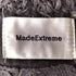 メイド エクストリーム MADE EXTREME 切りっぱなし パッチワーク ブラック デニム パンツ ユニセックス レディース XL