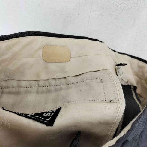 ダックス DAKS ウールポリ ギャバジン 2タックスラックス メンズ