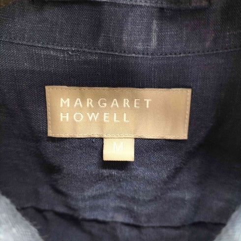 マーガレットハウエル MARGARET HOWELL リネンプルオーバーシャツ メンズ JPN:M